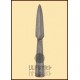 Germanic Framea, Damascus Steel Spearhead, approx. 24 cm