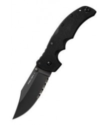 Folding Knife Recon 1 Clip Point, Half-Serrated, Stainless Steel