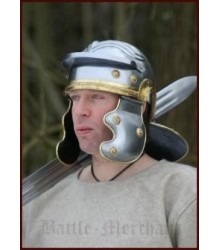 Roman Trooper helmet, steel, incl. soft cap