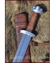 Early Viking Sword Godfred, with scabbard, practical blunt SK-B