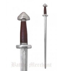 Viking sword with small blade, battle-ready