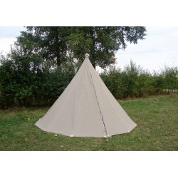 Cone Tent - 4 m diameter x 3 m high - LINEN