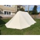 Geteld Tent 4 x 7 m - cotton