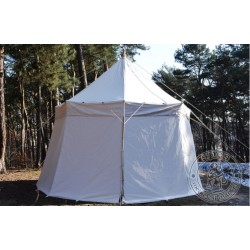 Umbrella Tent with one pole (fi ~ 4 m) - cotton