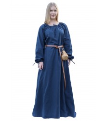 Medieval Dress Ana, blue