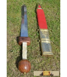 POMPEII GLADIUS SWORD WITH SCABBARD, collectible replica