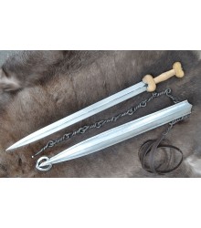 CELTIC WARRIOR'S SET - sword, scabbard, belt, museum replica
