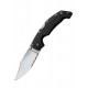 Folding Knife Voyager Clip, Large, Half-Serrated, Stainless