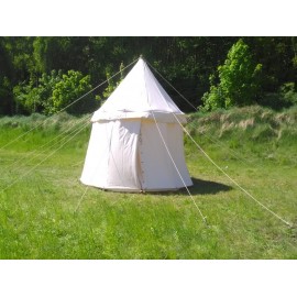 Umbrella Tent - 4m diameter - cotton